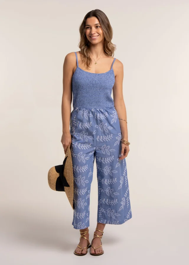 Brakeburn Blue Jeri Jumpsuit