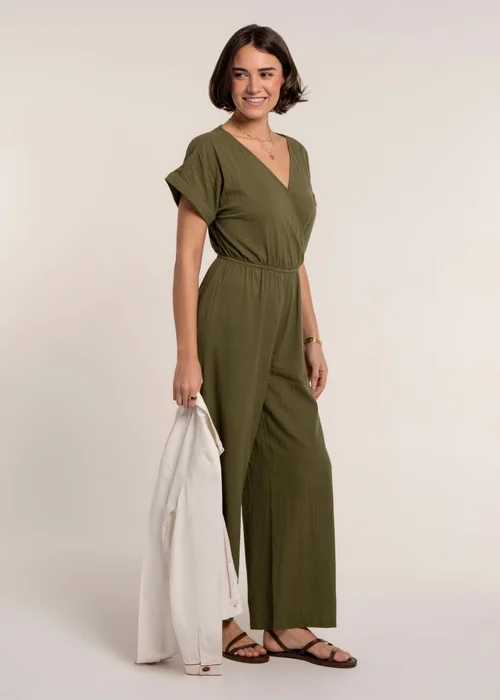 Brakeburn Khaki Ada Jumpsuit - 8 Image 3