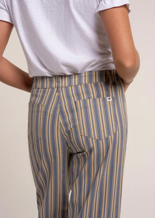Brakeburn Blue Stripe Straight Leg Jeans - 16 Image 5