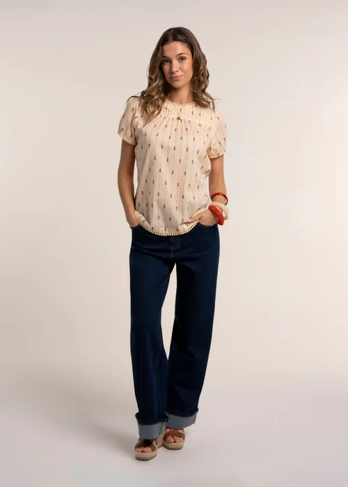 Brakeburn Cream Luna Blouse - 10 Image 1