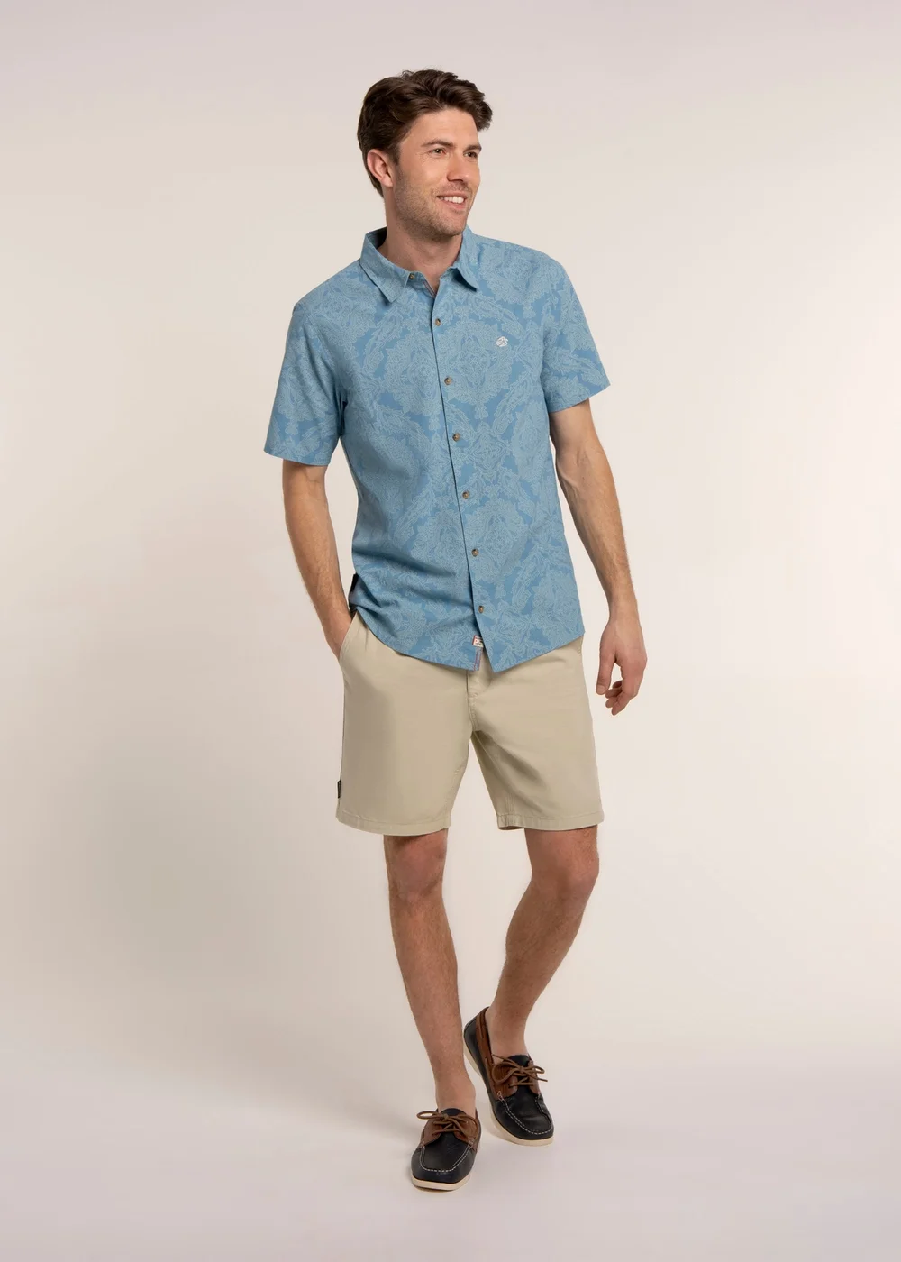 Brakeburn Blue Netley Shirt - XL Image 1