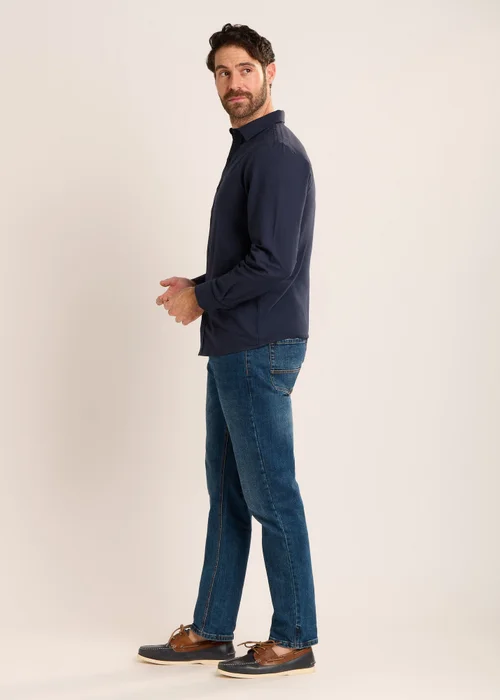 Brakeburn Navy Nithsdale Shirt - 2XL Image 2