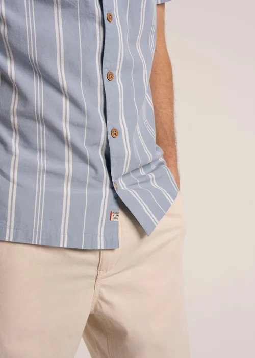 Brakeburn Blue Shirwell Resort Shirt - 2XL Image 4