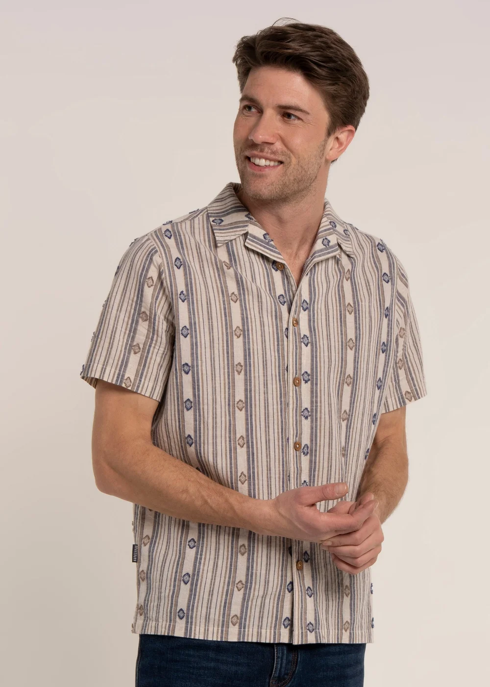 Brakeburn Multi Mayland Shirt - M Image 1