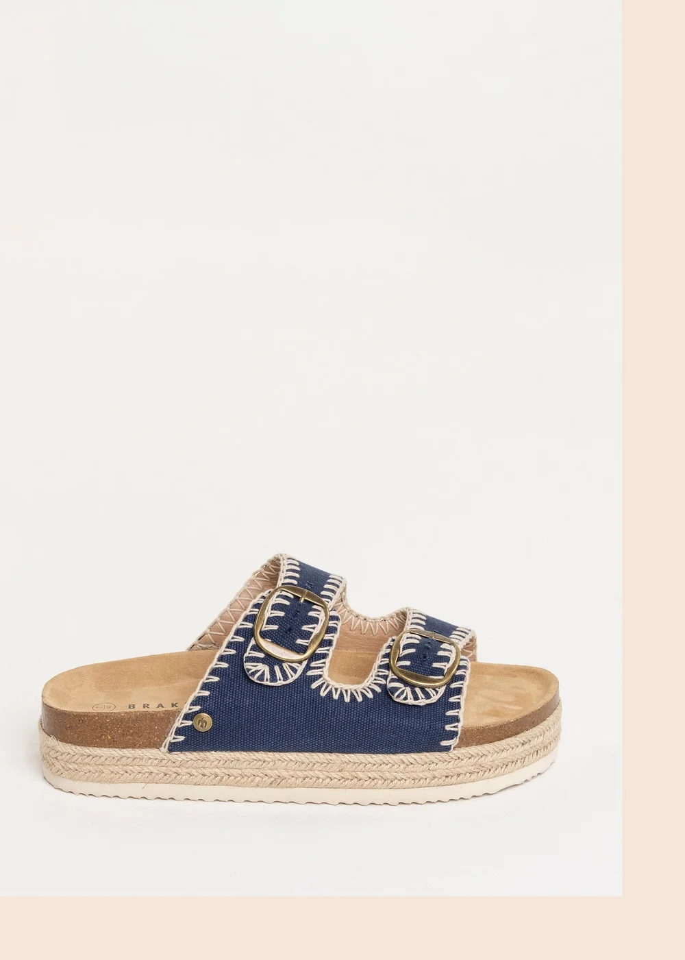 Brakeburn Navy Houns Sandal - 8 Image 1