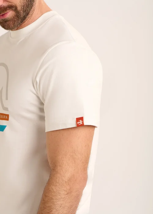 Brakeburn Cream Mountfield T-Shirt - L Image 5