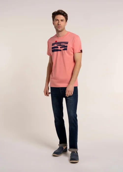 Brakeburn Pink Oxendon T-Shirt - 2XL Image 4