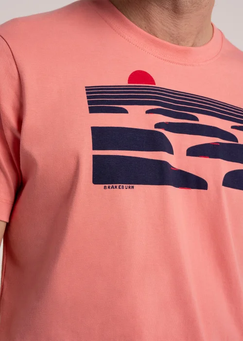 Brakeburn Pink Oxendon T-Shirt - 2XL Image 5