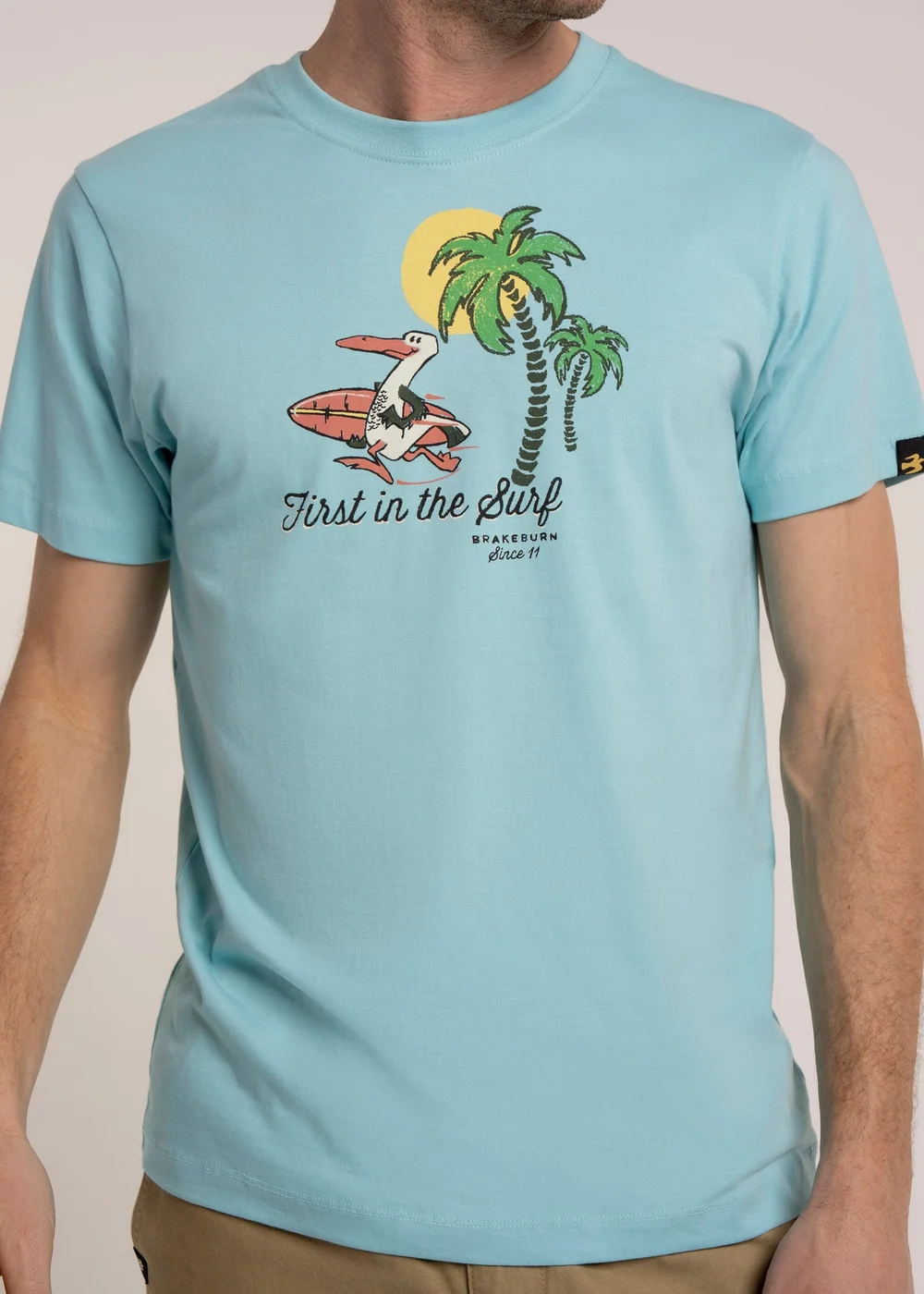 Brakeburn Blue Paddlesworth T-Shirt - L Image 3