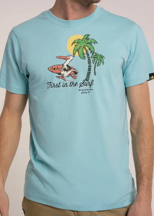 Brakeburn Blue Paddlesworth T-Shirt - L Image 3
