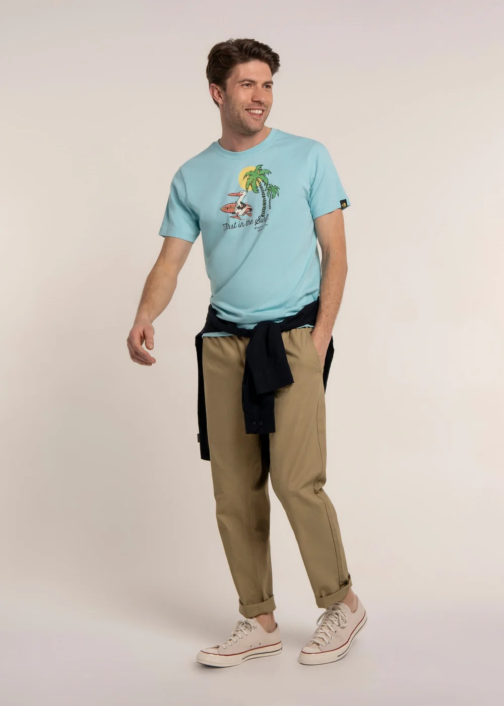 Brakeburn Blue Paddlesworth T-Shirt - L Image 4