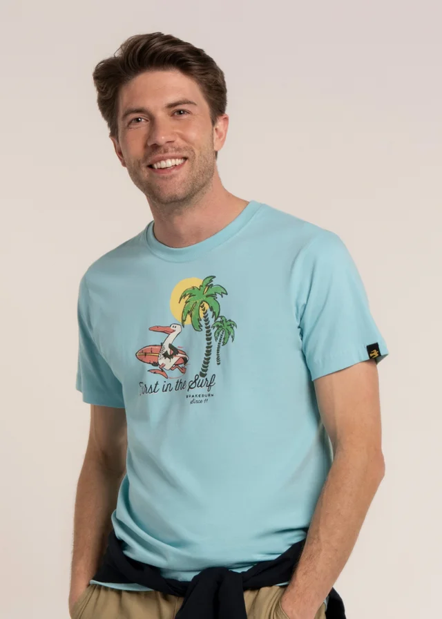 Brakeburn Blue Paddlesworth T-Shirt