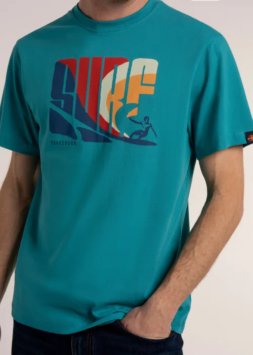 Brakeburn Green Ranskill T-Shirt - 2XL Image 3