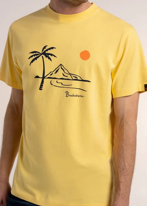 Brakeburn Yellow Islay T-Shirt - XL Image 3