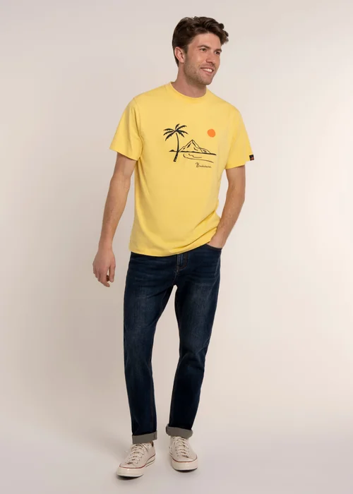 Brakeburn Yellow Islay T-Shirt - XL Image 1