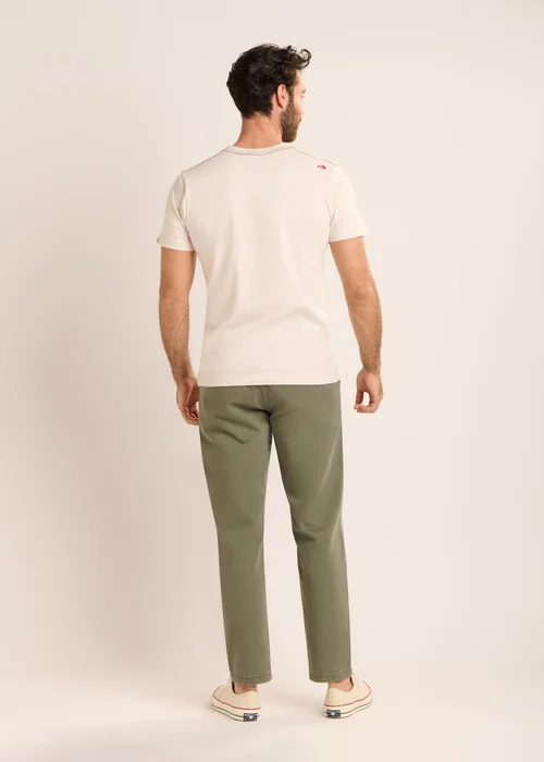 Brakeburn Cream Peterstow T-Shirt - L Image 2