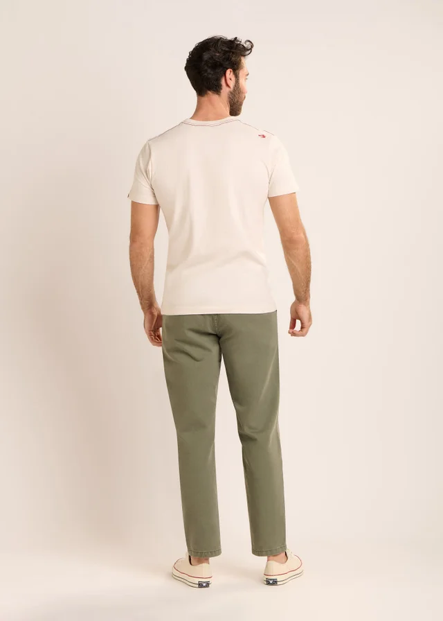 Brakeburn Cream Peterstow T-Shirt