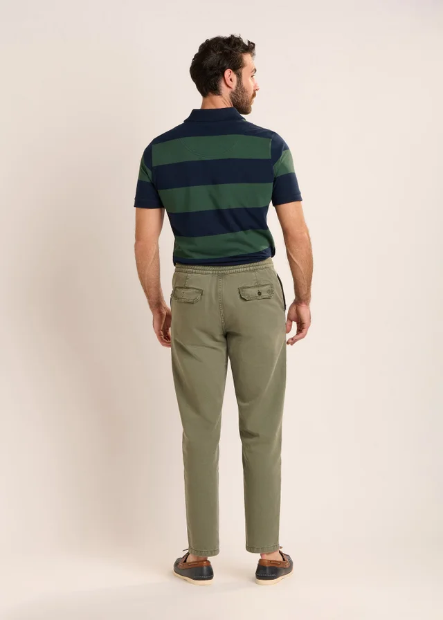 Brakeburn Khaki Dodworth Chino Trousers