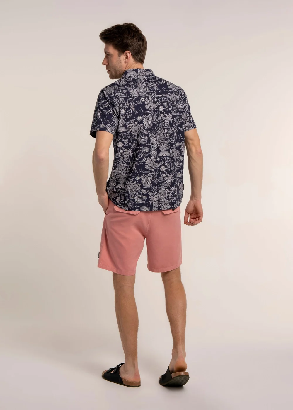 Brakeburn Pink Deanshanger Chino Shorts - 34 Image 2