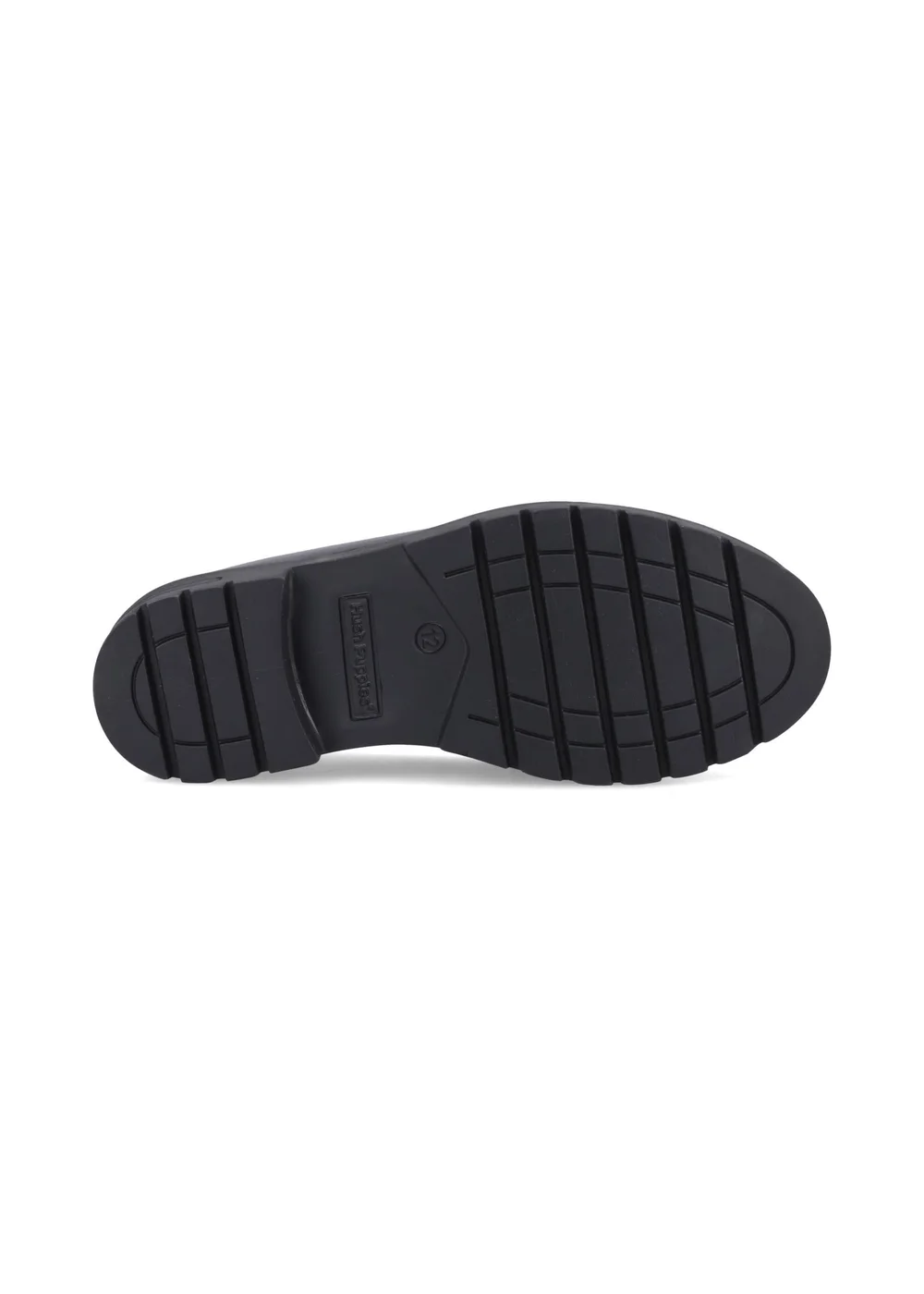 Hush Puppies Black Hazel Snaffle Patent (7-15 Years) - 13 Infants Image 4