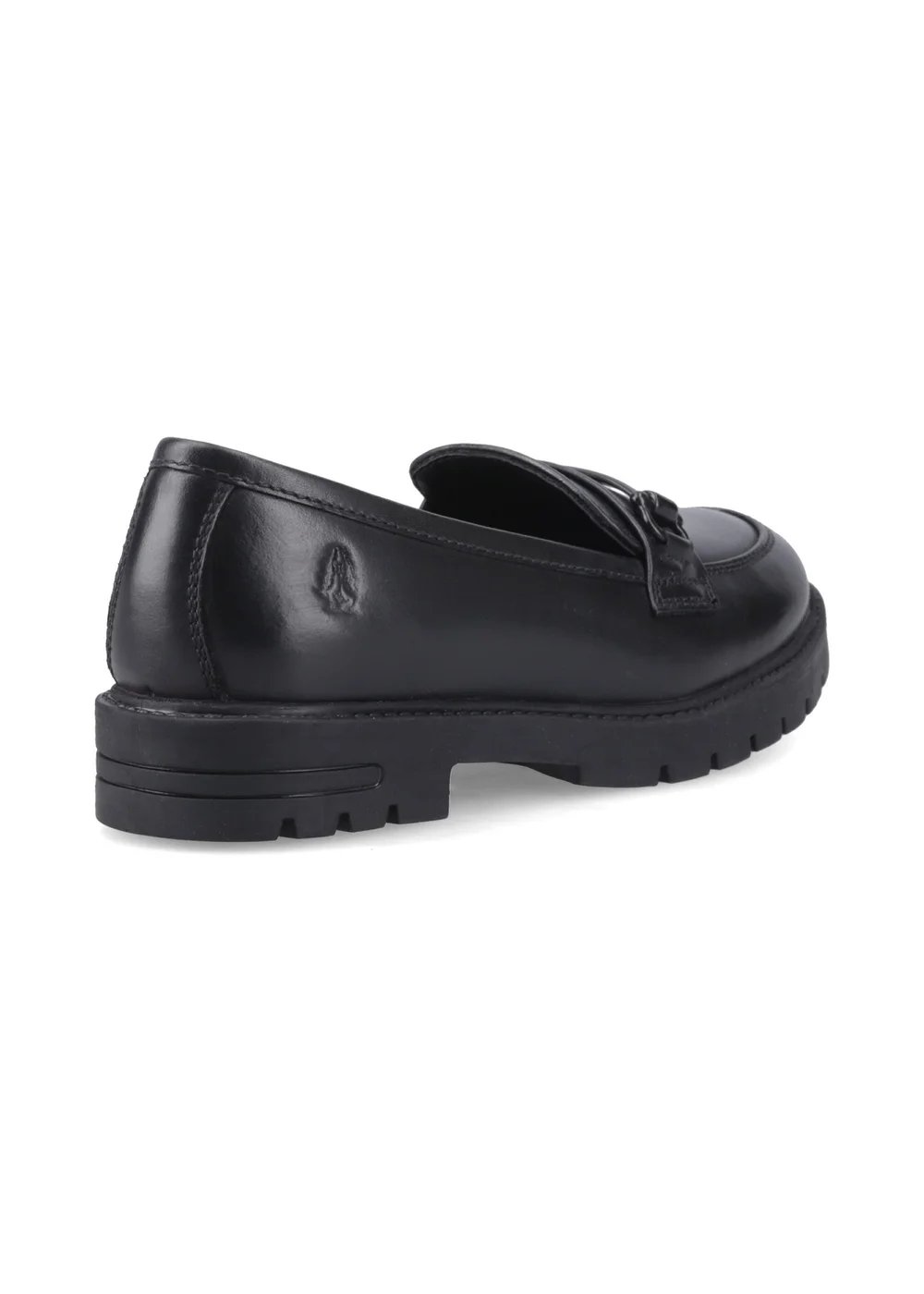 Hush Puppies Black Hazel Snaffle Loafer (7-15 Years) - 4 Infants Image 3