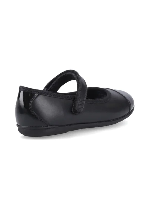 Hush Puppies Black Lottie Ballerina Snr (10-14 Years) - Size 3 Infants Footwear Image 3