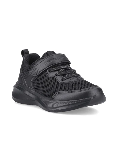 Hush Puppies Black Marty Trainer Jnr (4-10 Years) - Size 10 Infants Footwear Image 2