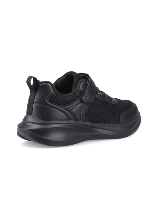 Hush Puppies Black Marty Trainer Jnr (4-10 Years) - Size 10 Infants Footwear Image 3