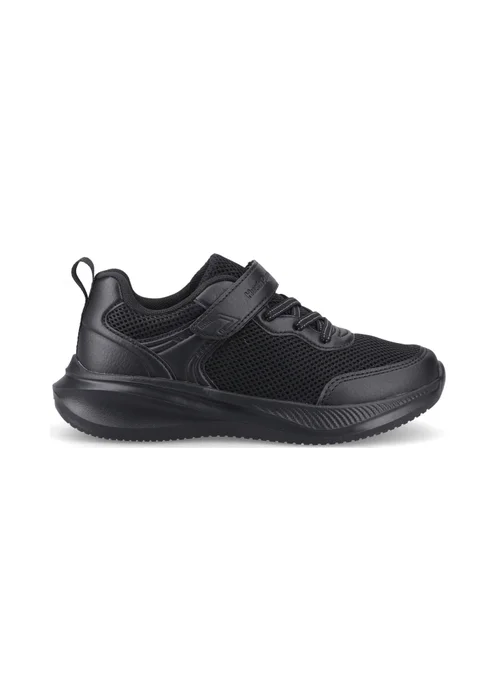 Hush Puppies Black Marty Trainer Jnr (4-10 Years) - Size 10 Infants Footwear Image 1