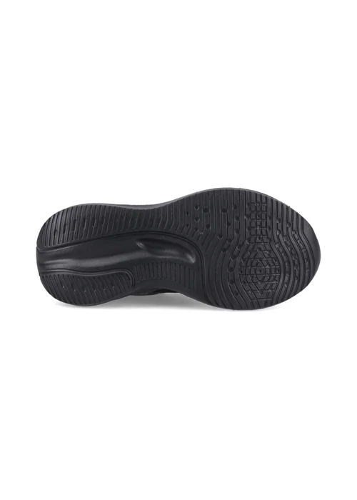 Hush Puppies Black Marty Trainer Snr (10-16 Years) - 7 Infants Image 4
