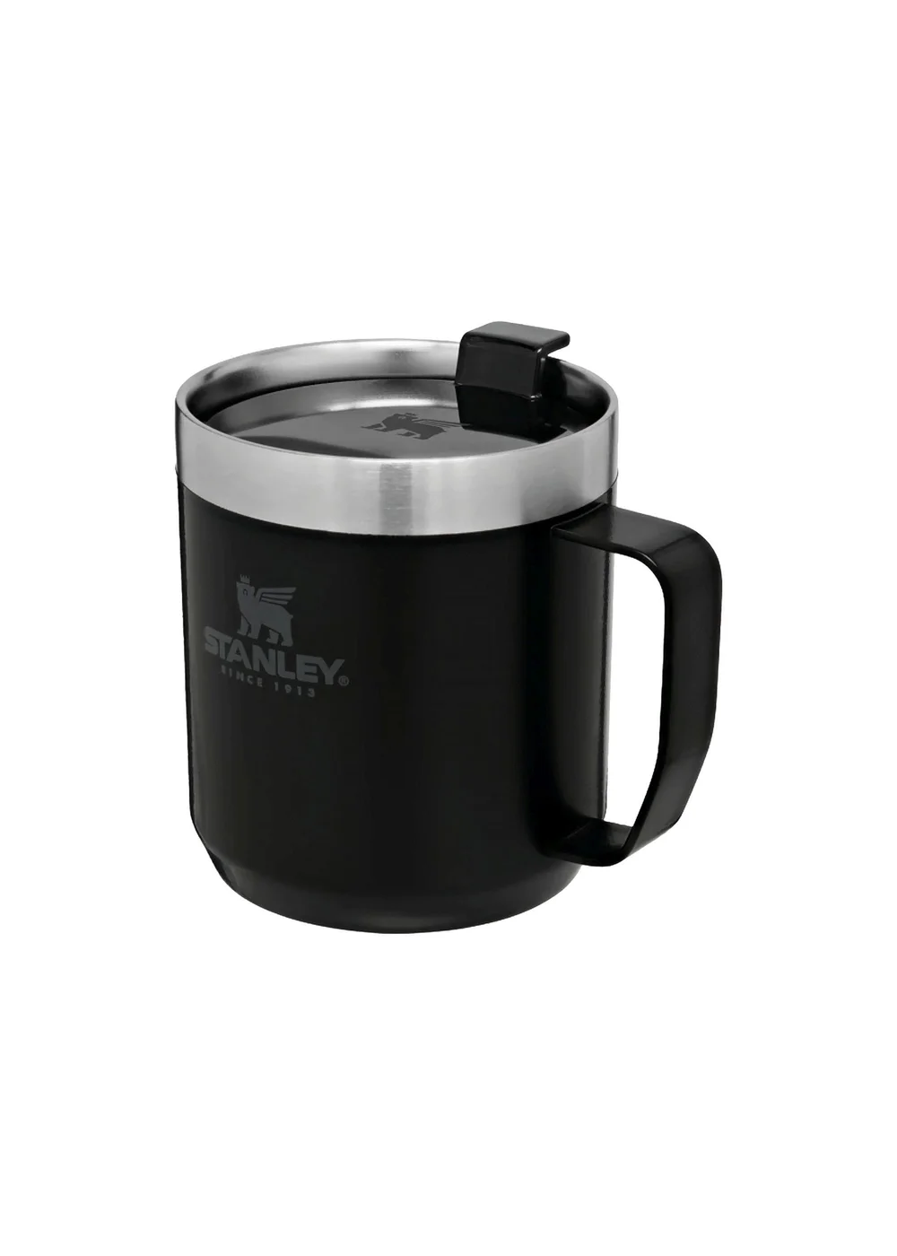 Stanley Black Stay Hot Camp Mug (350ml) - One Size Image 1