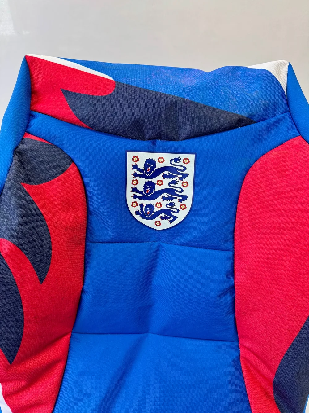 Kaikoo England FA Football Bucket Chair Blue Print - One Size Image 5