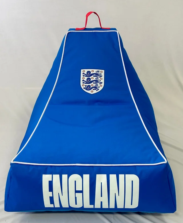 Kaikoo England FA Football Sumo Tripod Blue Beanbag