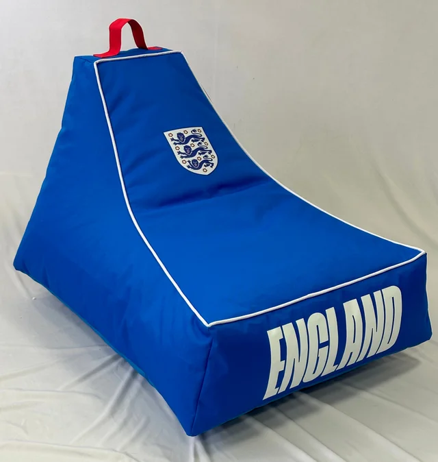 Kaikoo England FA Football Sumo Tripod Blue Beanbag