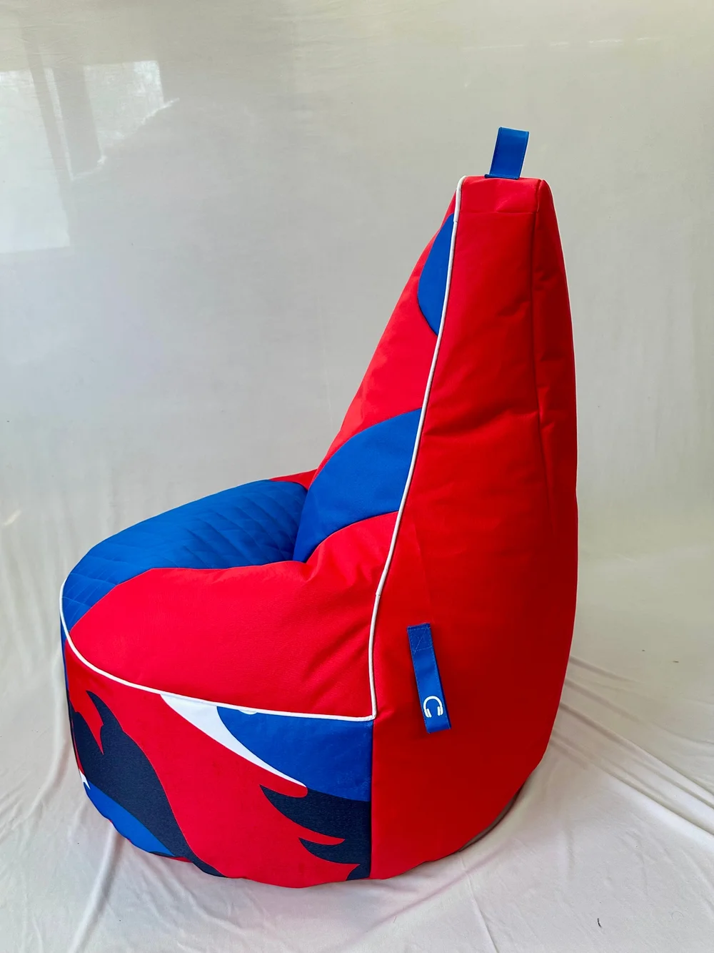 Kaikoo England FA Football Large XL Gamer Chair Red Print Base - One Size Image 2