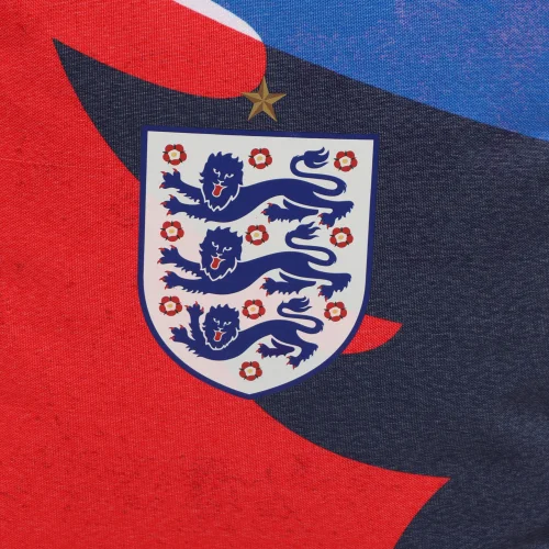 Kaikoo England FA Football Red Top Cube Printed Sides - One Size Image 5
