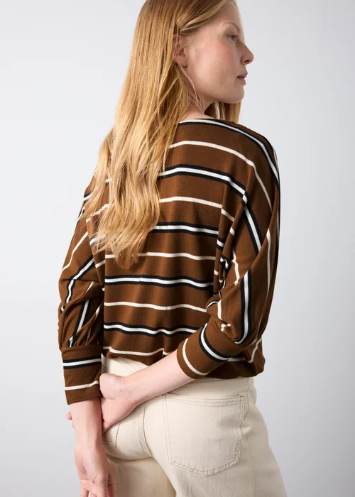 Ginger Striped Soft Knitted Jumper - XS Image 2