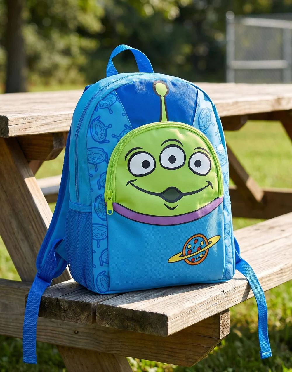 Disney Toy Story Unisex Kids Blue Alien Backpack (One Size) - One Size Image 1