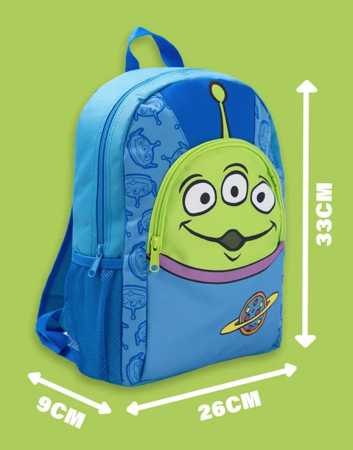 Disney Toy Story Unisex Kids Blue Alien Backpack (One Size) - One Size Image 5