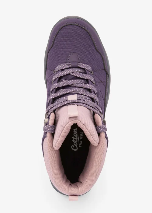 Cotton Traders Blackcurrant Waterproof Ramble Boots - 8 Image 2