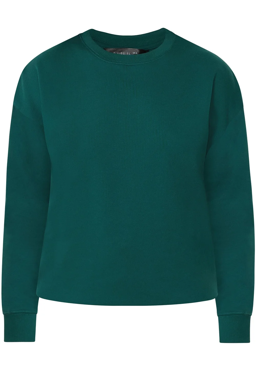 PixieGirl Petite Forest Green Sweatshirt - 10 Image 2