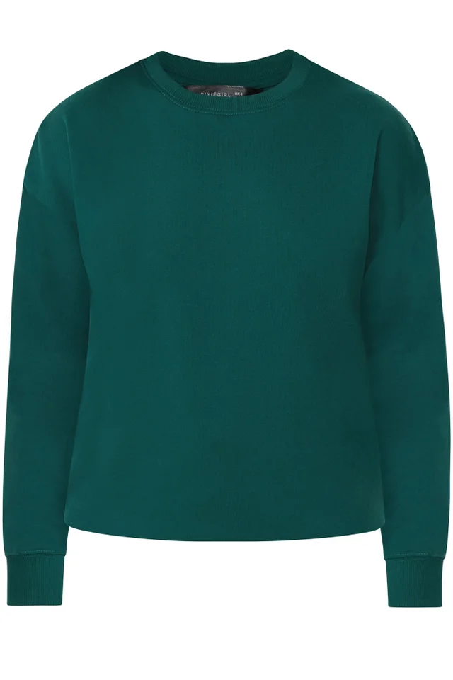 PixieGirl Petite Forest Green Sweatshirt