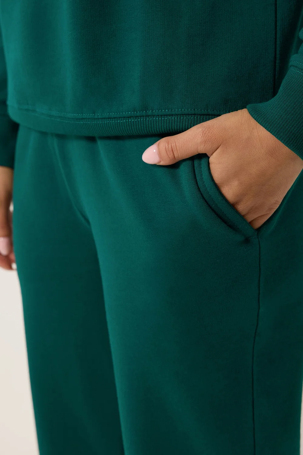 PixieGirl Petite Forest Green Cuffed Joggers - 12/L27 Image 5