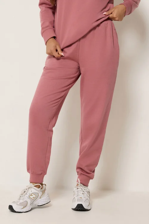 PixieGirl Petite Dark Pink Cuffed Joggers - 8/L27 Image 3