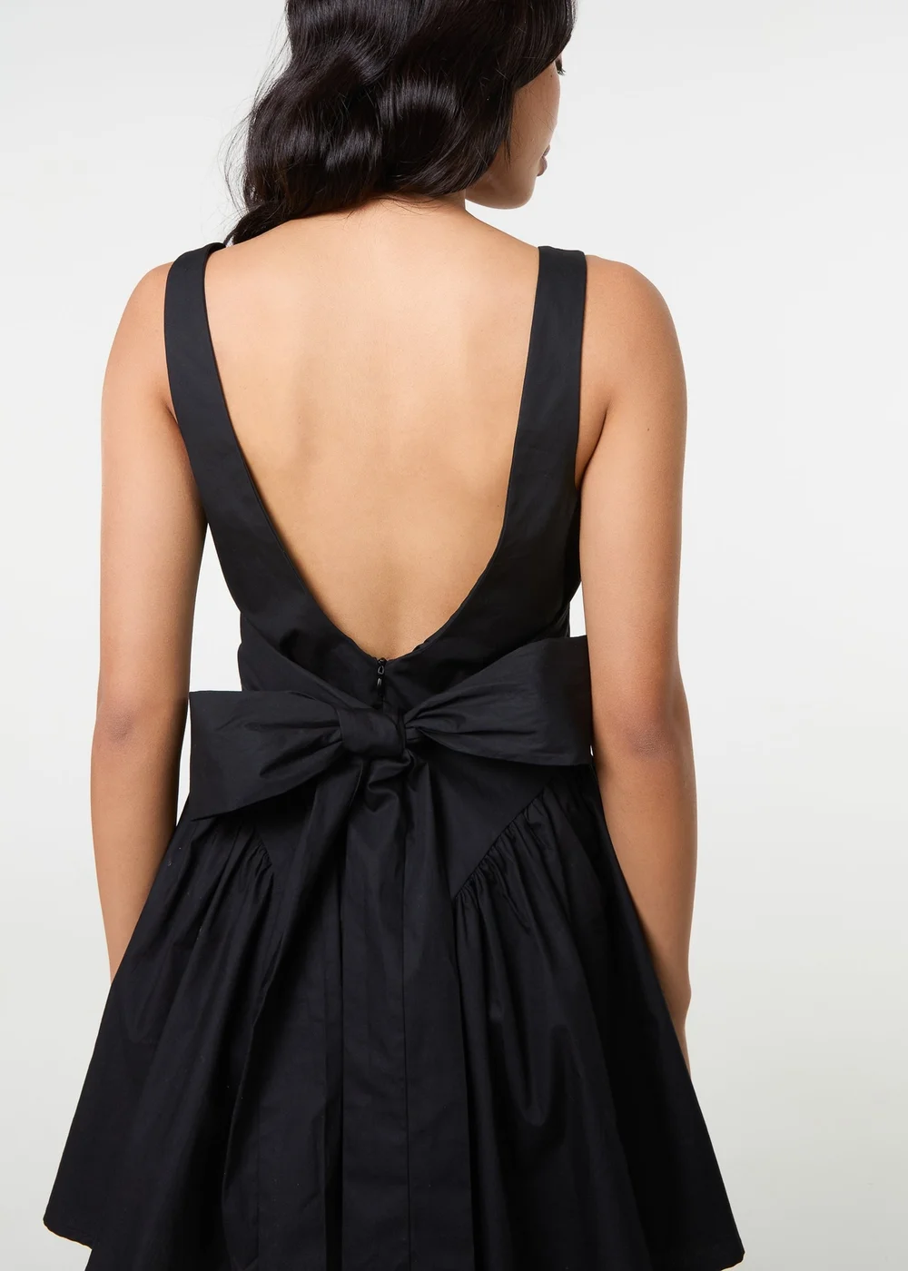 Pink Vanilla Black Bow Back Mini Dress - 10 Image 2