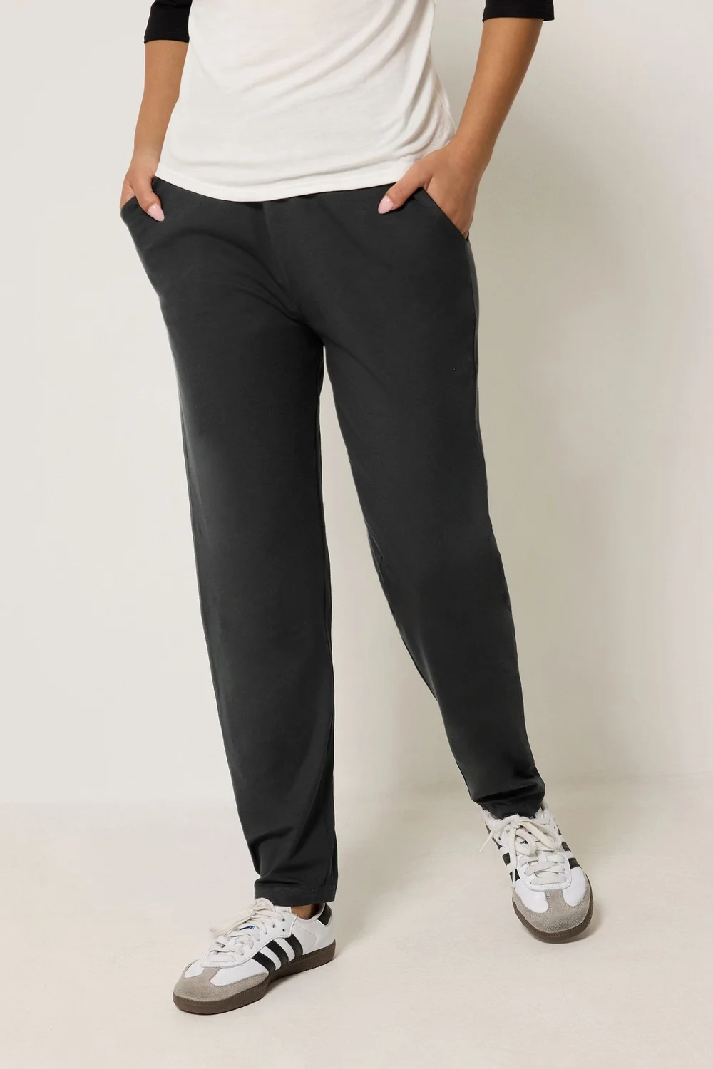 PixieGirl Petite Black Harem Trousers - 14/L27 Image 2