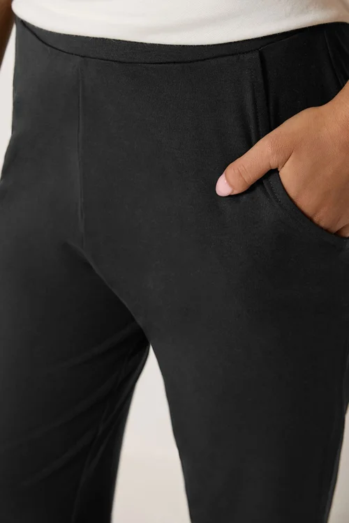PixieGirl Petite Black Harem Trousers - 14/L27 Image 4