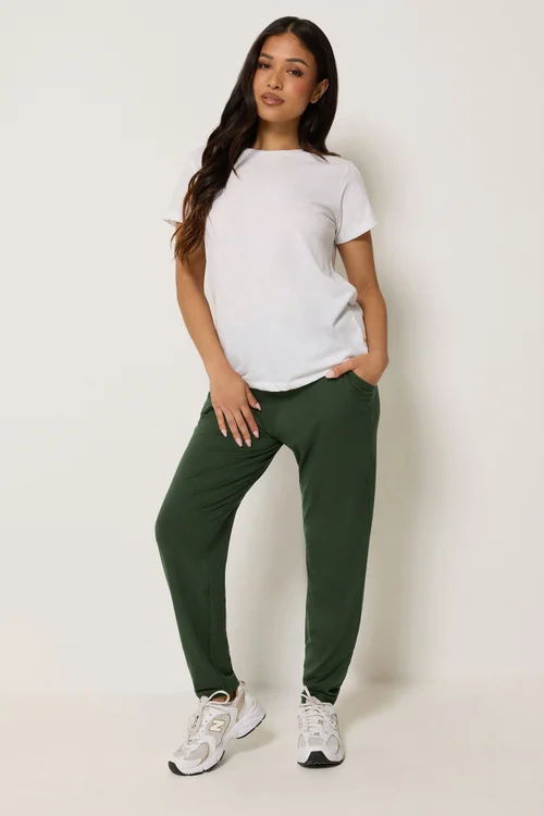 PixieGirl Petite Forest Green Harem Trousers - 10/L27 Image 1