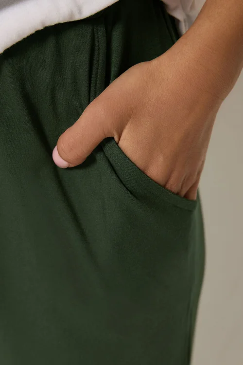 PixieGirl Petite Forest Green Harem Trousers - 10/L27 Image 5