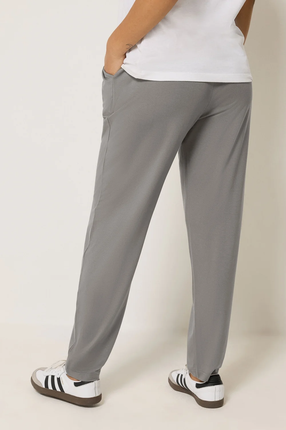PixieGirl Petite Grey Harem Trousers - 18/l27 Image 3